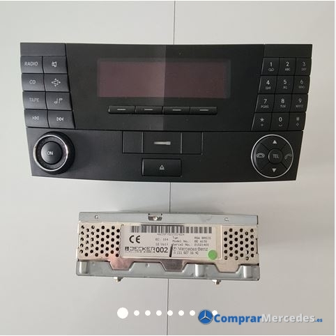 RADIO CARGADOR CD MERCEDES E W211